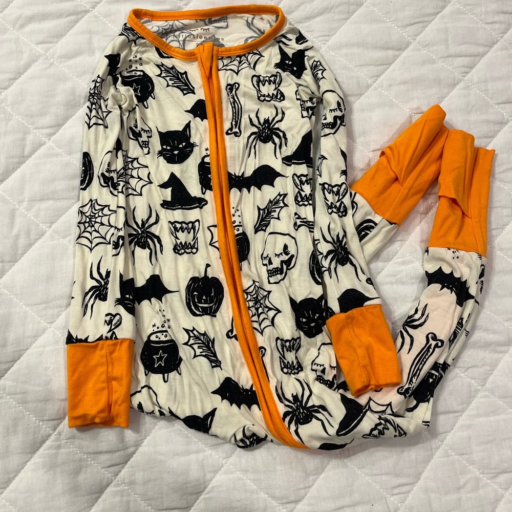 Little Sleepies Halloween Print Zippy Pjs